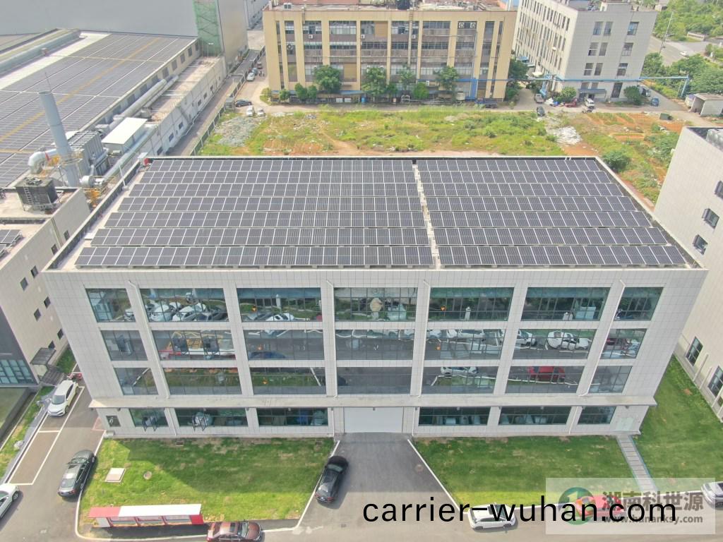 廠房屋(wu)頂光伏髮電2