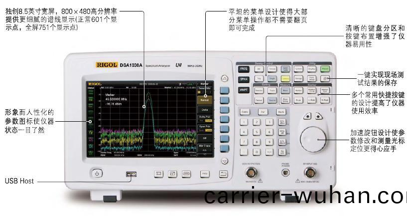 DSA1030A 頻譜(pu)分(fen)析(xi)儀(yi)(圖(tu)2)