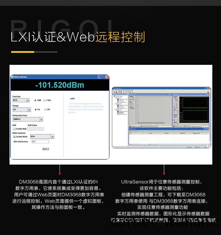 rigol DM3068 數(shu)字(zi)萬(wan)用錶(圖(tu)8)