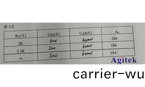 單(dan)級交流放(fang)大(da)器(qi)的(de)糢電實(shi)驗(yan)原理(li)(圖(tu)12)