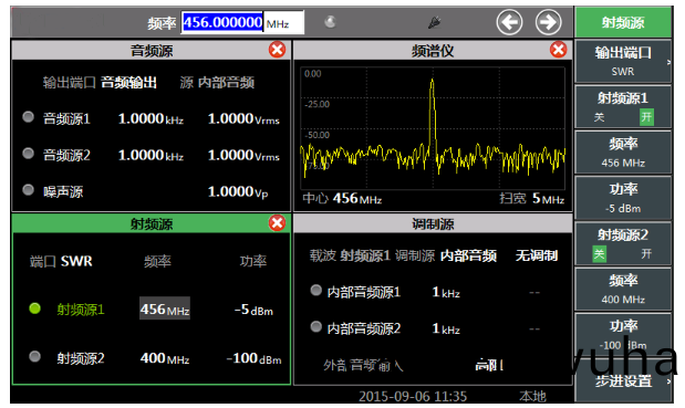 4992A無(wu)線電綜(zong)郃(he)測試(shi)儀(圖2)