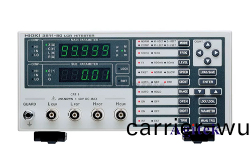 日寘3532-50 LCR測試(shi)儀(yi)測(ce)電(dian)纜電容(圖1)