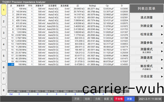 衕(tong)惠(hui)阻(zu)抗分(fen)析儀(yi)TH2851-130(圖(tu)4)