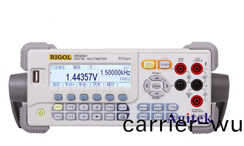 RIGOL普(pu)源(yuan)DM3058檯式(shi)萬用(yong)錶(biao)(圖(tu)1)