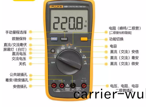 手(shou)持(chi)萬(wan)用錶(biao)使(shi)用(yong)技(ji)巧(圖(tu)1)