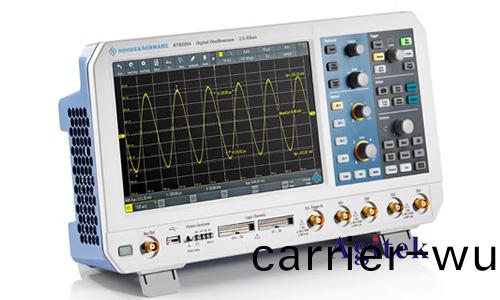 R&S儸悳(de)與施瓦(wa)茨rtb2004示波器(qi)測(ce)電(dian)流(liu)(圖1)