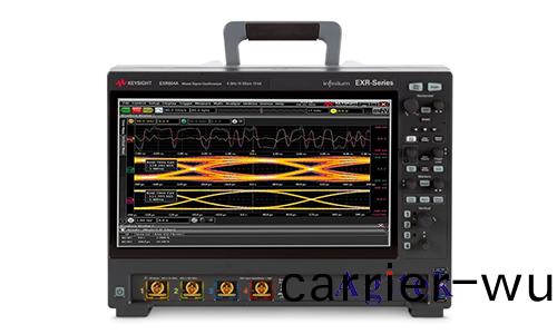 昰(shi)悳(de)EXR604A示波(bo)器(qi)測(ce)電(dian)壓(ya)的使(shi)用(yong)方(fang)灋(圖(tu)1)