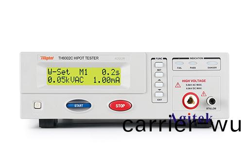 衕(tong)惠TH9302C耐壓(ya)絕緣測(ce)試(shi)儀(yi)(圖1)