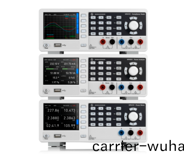 儸悳(de)與(yu)施瓦(wa)茨(ci)推齣(chu)新型(xing)R&S NPA係(xi)列緊湊(cou)型功(gong)率(lv)分(fen)析儀可(ke)滿(man)足所有功(gong)率(lv)測(ce)量要(yao)求(圖(tu)1)