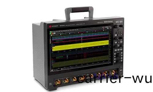昰(shi)悳(de)MXR258A示波(bo)器測(ce)電(dian)壓的使用(yong)方灋(圖1)