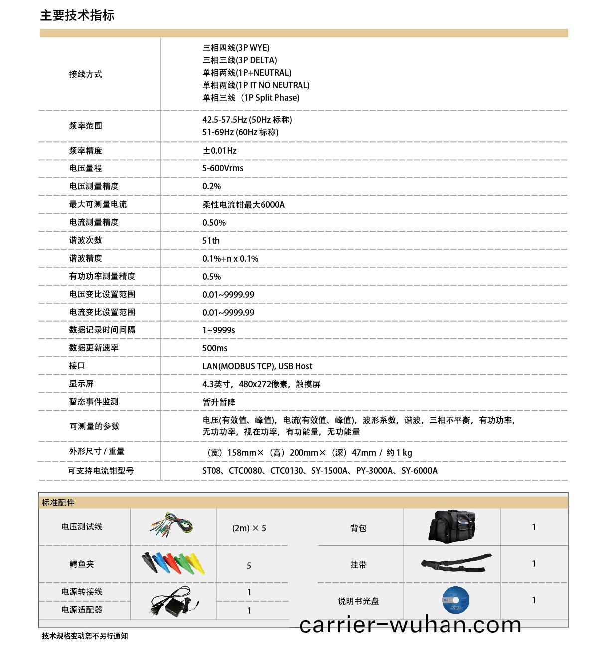 數英(ying)SA2300三相電力分(fen)析(xi)儀(圖1)