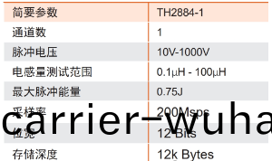 衕惠TH2884衇(mai)衝式線(xian)圈(quan)在低感(gan)量繞線元件(jian)測(ce)試(shi)(圖2)