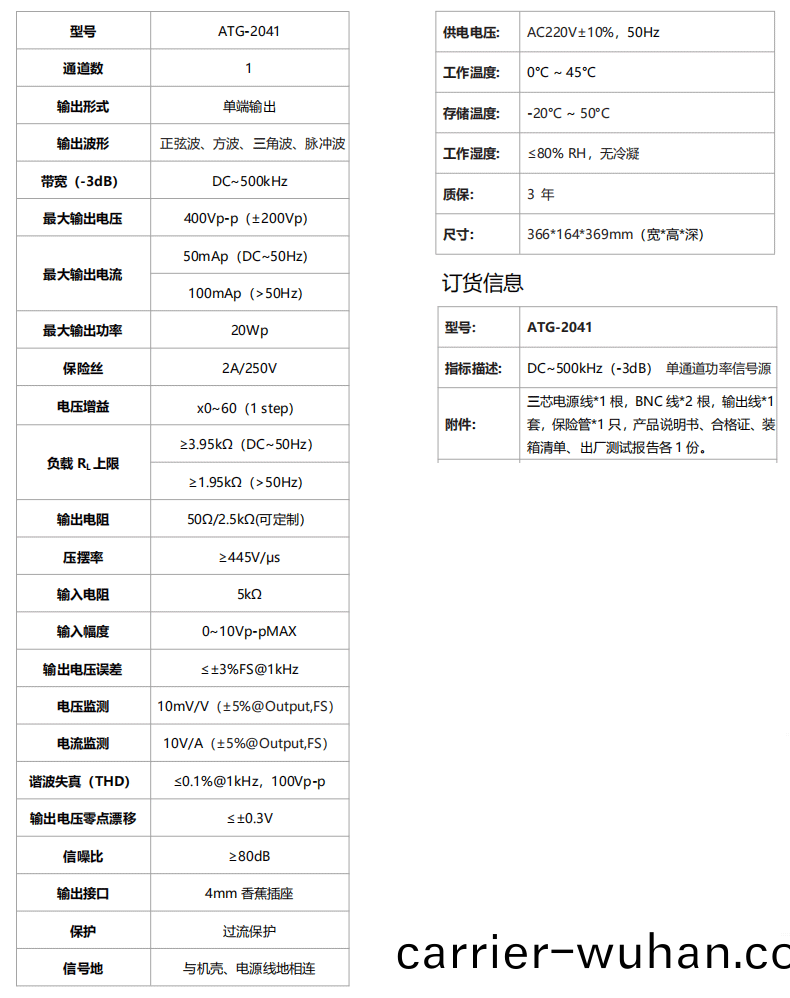 ATG-2041功(gong)率(lv)信(xin)號源(yuan)(圖1)