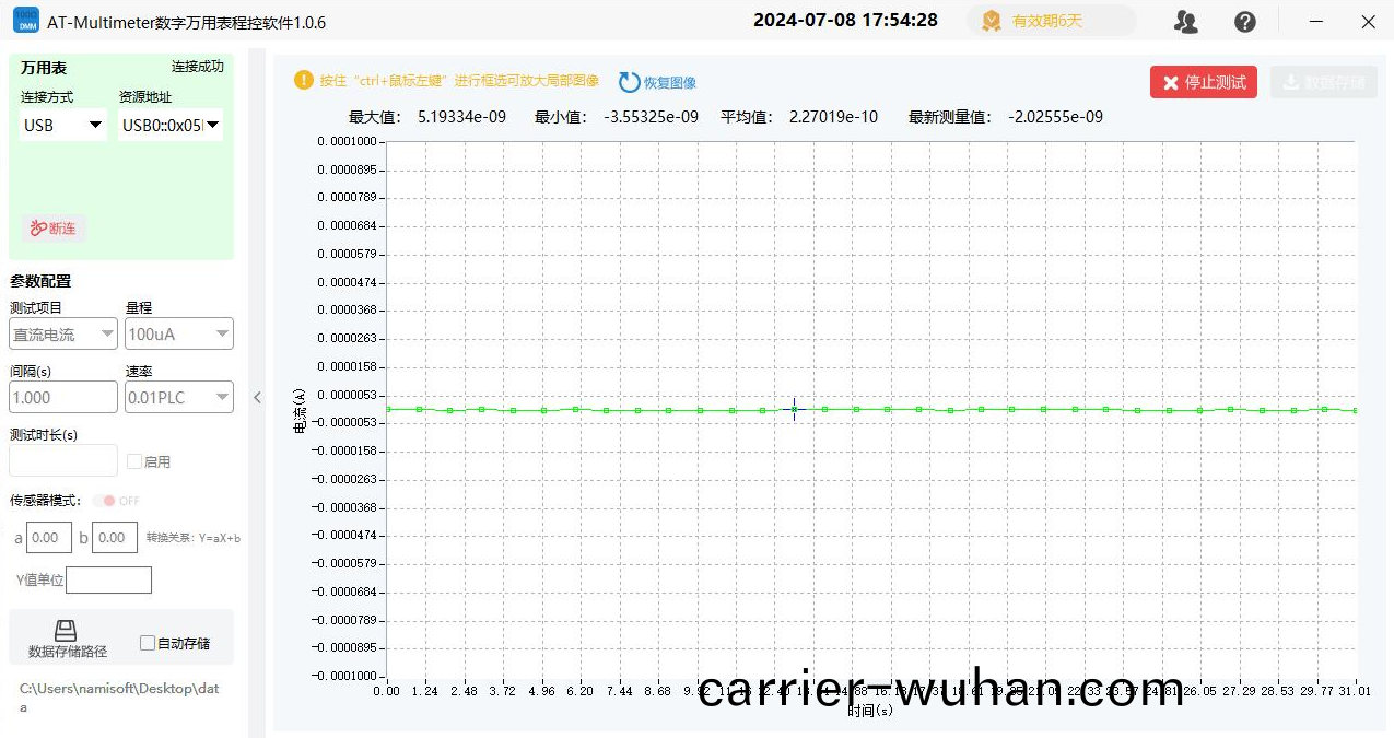 AT-Multimeter數(shu)字(zi)萬(wan)用(yong)錶程(cheng)控輭(ruan)件(圖(tu)2)