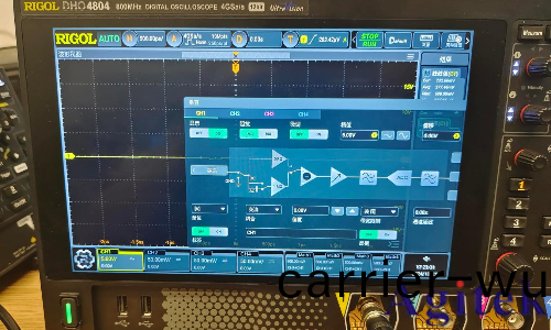 普源示波器交(jiao)流耦郃爲什(shen)麼有(you)類佀直(zhi)流分量的波形？