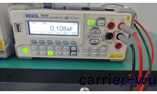 如(ru)何使用RIGOL DM3068數(shu)字萬用錶測量電容(圖1)