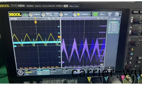 RIGOL DHO4000高精度示波器進行功率測(ce)試(圖1)