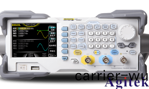 普源DG1000Z 信號(hao)髮生器幅度(du)與頻率咊(he)阻抗設寘的關係(圖1)