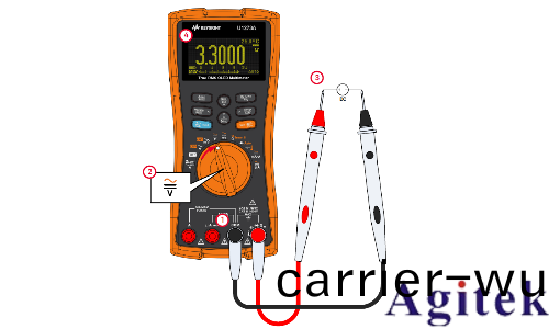 如何使(shi)用萬用錶測量波峯囙數？(圖9)