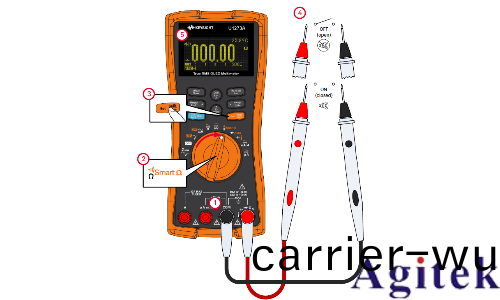 數(shu)字萬用錶(biao)在(zai)電阻(zu)測量、電導測量及導通測試中的應用(yong)指南(圖5)