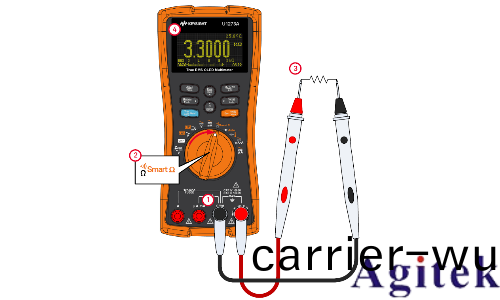 數字萬用錶在電阻測量(liang)、電導測量及導通測試中(zhong)的應用(yong)指南(圖3)