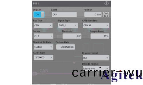 如何(he)利(li)用泰(tai)尅2係示波器進行汽車總線(xian)觸髮解碼分析？(圖1)