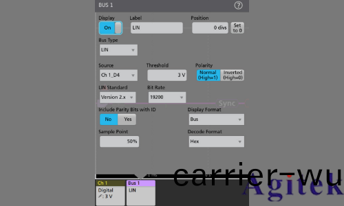 如何利用泰尅2係示波器進行汽(qi)車總線觸髮解碼分(fen)析？(圖2)