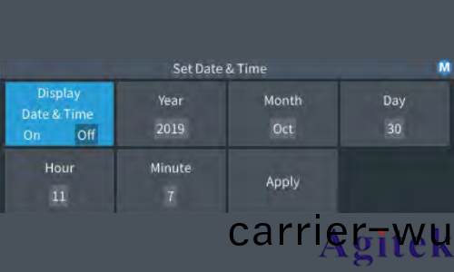 泰尅示波器TBS2000X係列設寘時間手冊(圖8) 泰尅示(shi)波器TBS2000X係列設寘時間手冊(圖8)