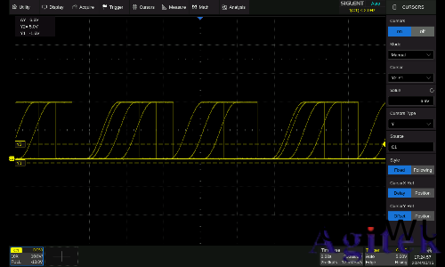 觸髮電平與沿相交，但沒有實際觸髮信號該怎麼設寘？(圖3)
