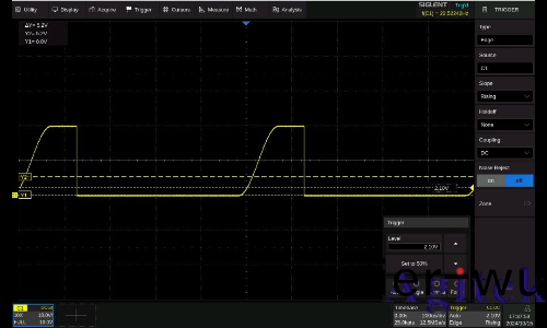 觸髮電平與沿相交，但沒有實際(ji)觸髮信號該怎麼設寘？(圖6)
