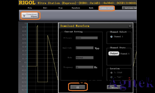 利用信號髮生器讀(du)取CSV文件的技術指南(圖5)