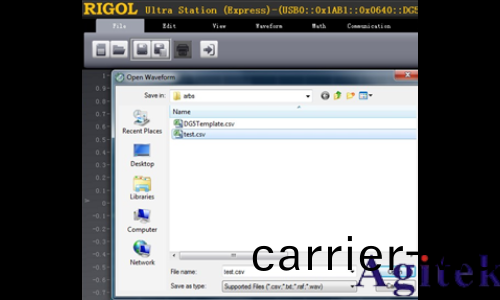 利用信號髮生器讀(du)取CSV文件的技術指南(nan)(圖3)