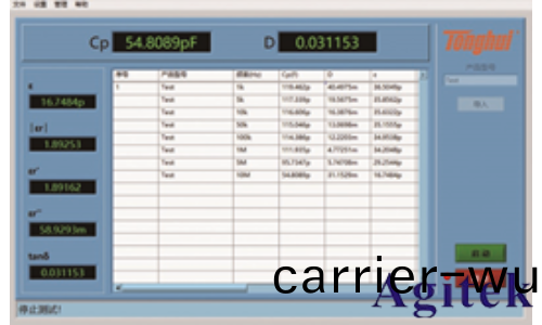 衕惠TH2827A 精密LCR測試儀(圖3)