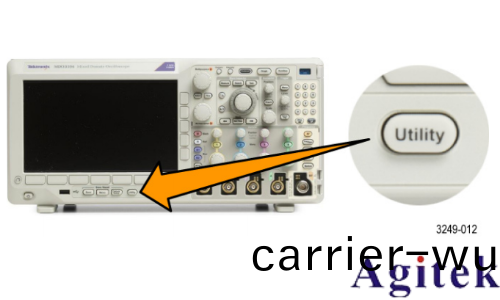泰尅(ke)MDO3000 係列示波器更改日期咊時間指南(圖1)