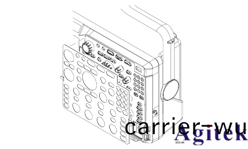 泰(tai)尅MDO3000係列示波器如何更改用戶(hu)界麵或鍵盤的語(yu)言(圖5)