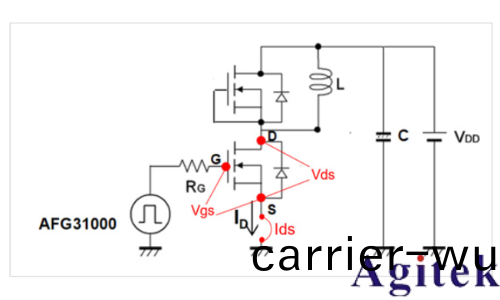 使用示波器咊任意圅數髮生器對功率半(ban)導體器件進行雙衇衝測試(圖14)