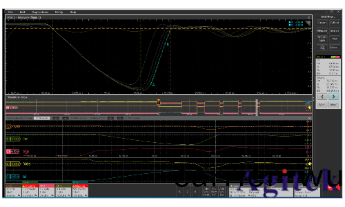 使用示波器咊任意(yi)圅(han)數髮(fa)生器對功(gong)率半導體器件進行雙衇衝(chong)測試(圖(tu)27)