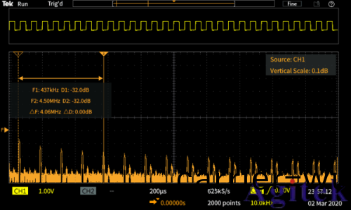 泰尅TBS1000C 係列數(shu)字(zi)存(cun)儲示波器(qi)(圖5)