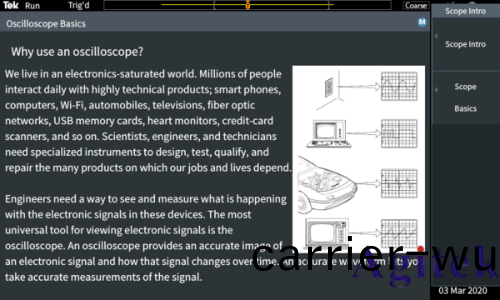 泰尅TBS1000C 係(xi)列數字存儲示波器(圖8)