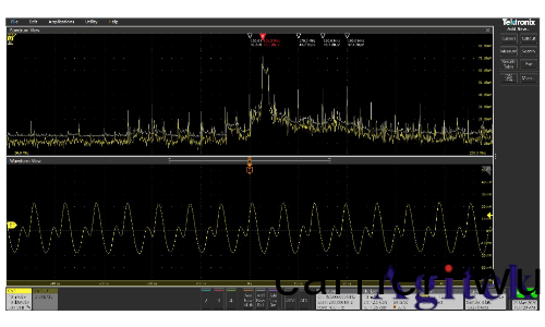 使用泰(tai)尅4、5咊(he)6係列(lie)混郃信號示波器逐步排除(chu)電磁榦擾(圖20)