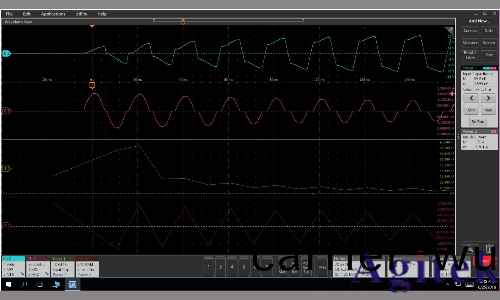 運用泰尅示波器4係(xi)列B MSO進行諧波分析(圖4)