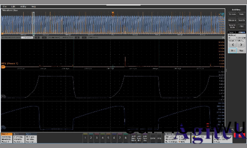 運用泰尅示波器4係列B MSO進行諧波分析(圖7)