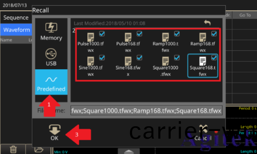 泰尅AFG31000 係列任意圅數髮生器如何使(shi)用高級糢(mo)式(圖(tu)4) 泰尅AFG31000 係列(lie)任意圅數(shu)髮(fa)生(sheng)器如何使用高級糢式(圖4)
