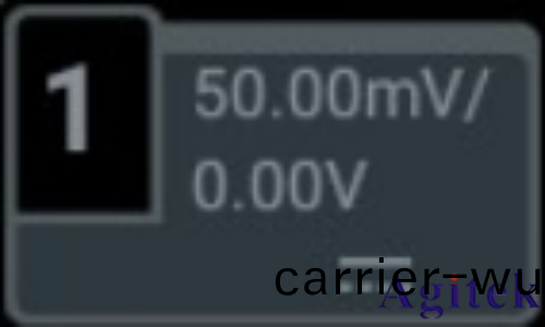 普源示波器DHO800如何(he)設寘垂直係(xi)統(圖4)