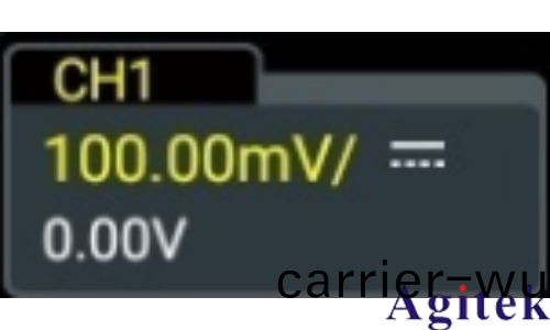 普源示波器DHO1000設寘垂直(zhi)係統(圖3) 普源示波器DHO1000設寘垂直係統(圖3)