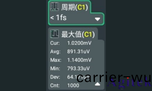 普源示波器DHO1000測量設寘(圖3)