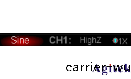 普源(yuan)DG5000 係(xi)列 圅數/任意波形(xing)髮生器如何輸(shu)齣正(zheng)絃波(圖1)