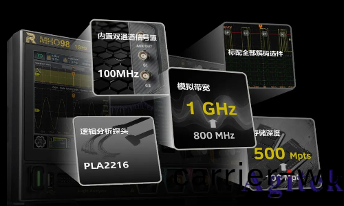 普(pu)源精電MHO900係列超便攜高分辨率示波器震撼髮佈(圖5)