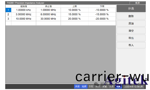 衕(tong)惠LCR測試儀TH2851晶振分(fen)析應用(圖1) 衕惠(hui)LCR測試儀TH2851晶振分析應用(圖1)