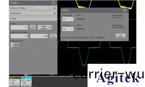 泰尅示(shi)波器(qi)進行電源測量咊分析(圖1)